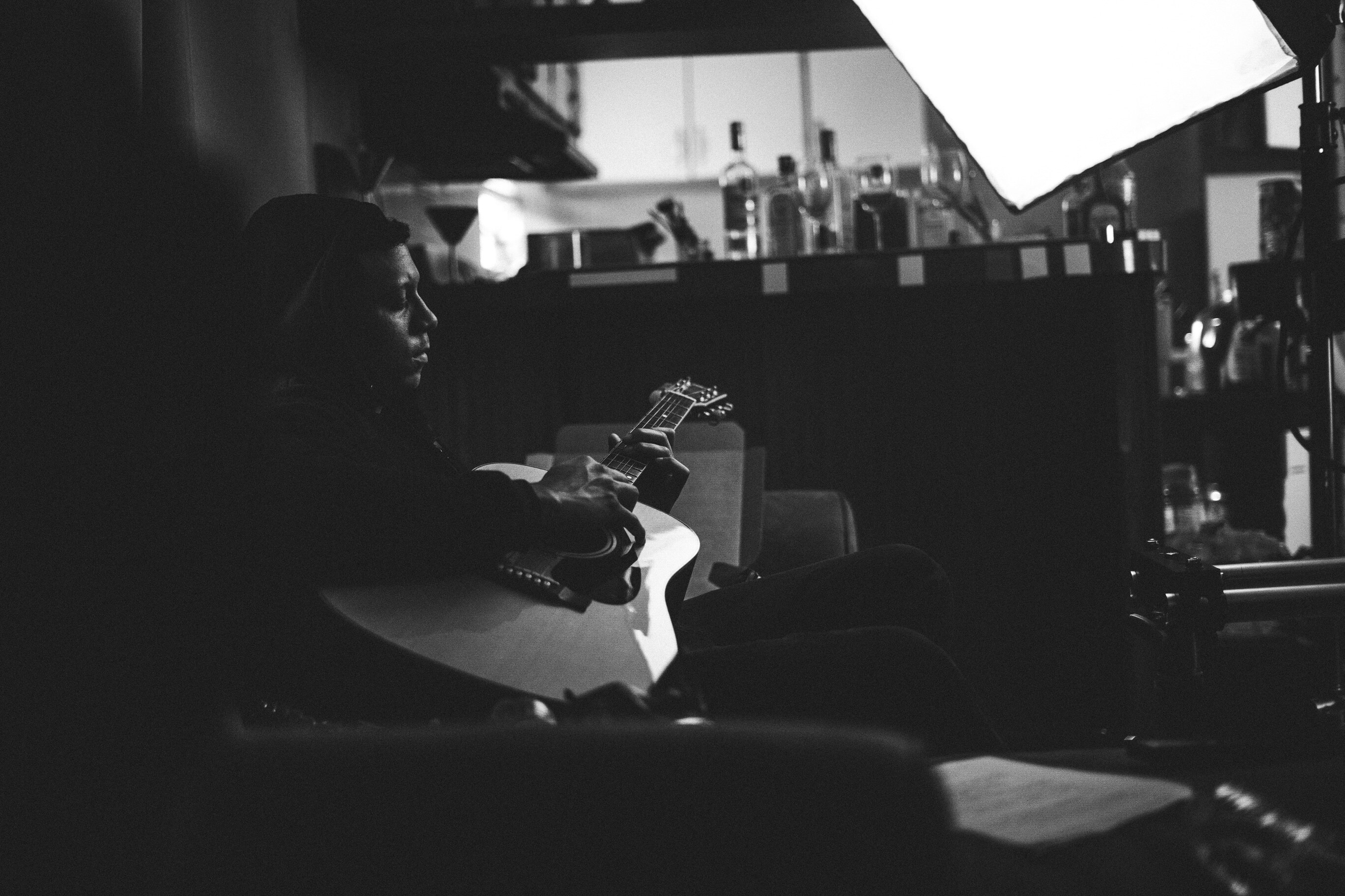 On set